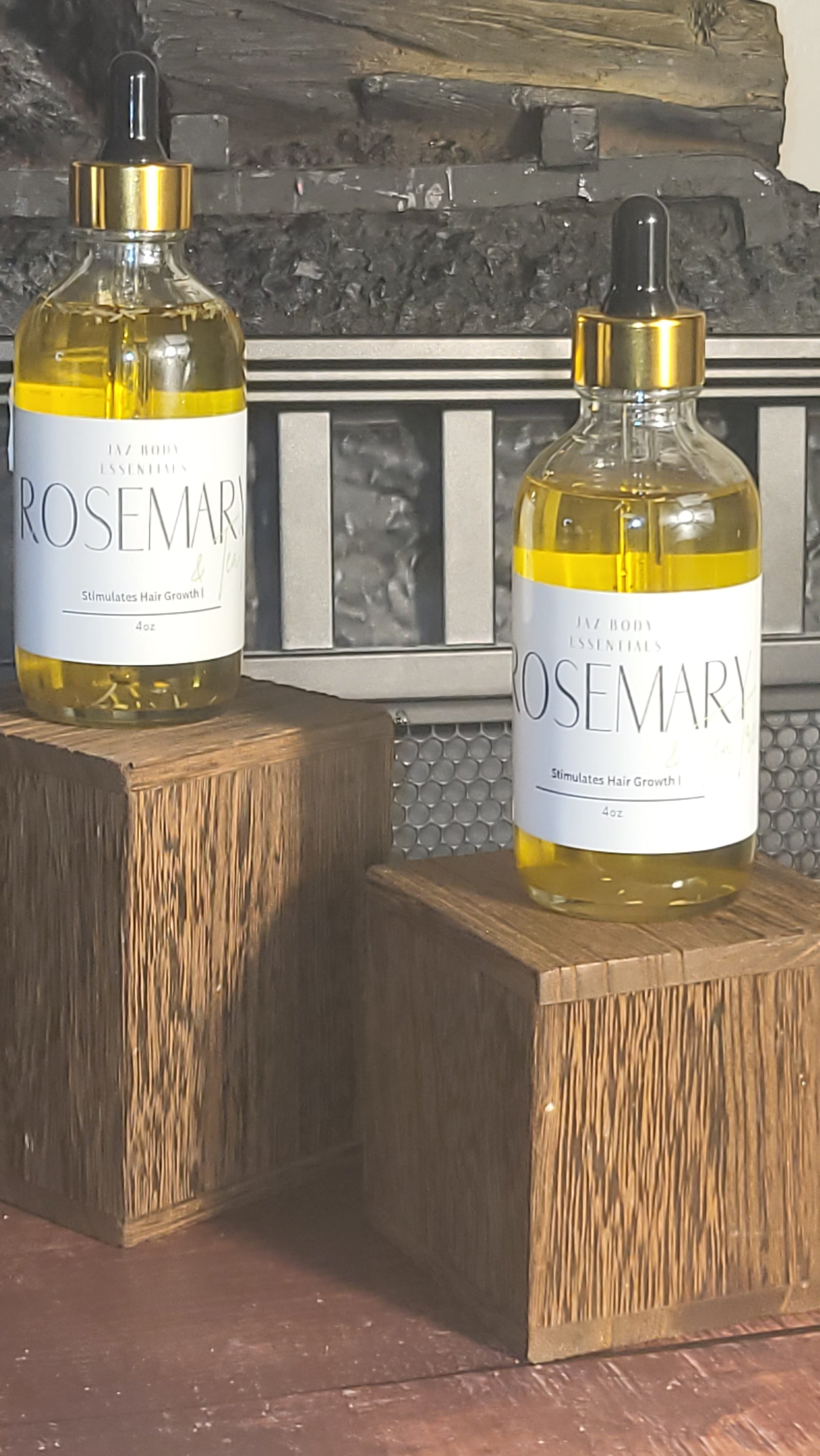 Rosemary and Tea Tree Hair Oil 4oz-1
