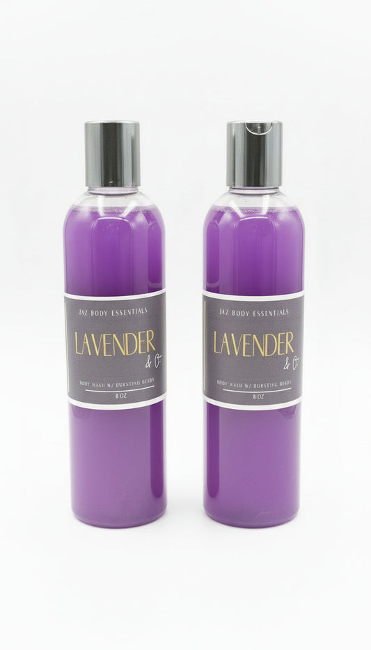 Lavender Body Wash with Bursting Beads-0
