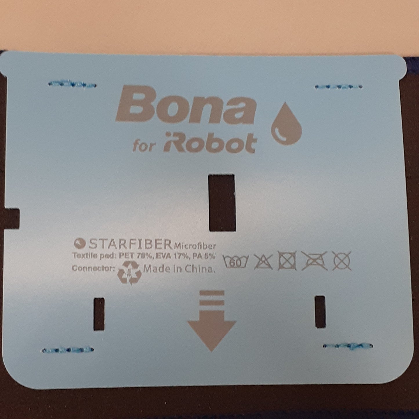 IROBOT Brava Jet Cleaning Pads Comes w/ 1 Wet pad & 1 Dry Pad OEM Blue/Grey (New)