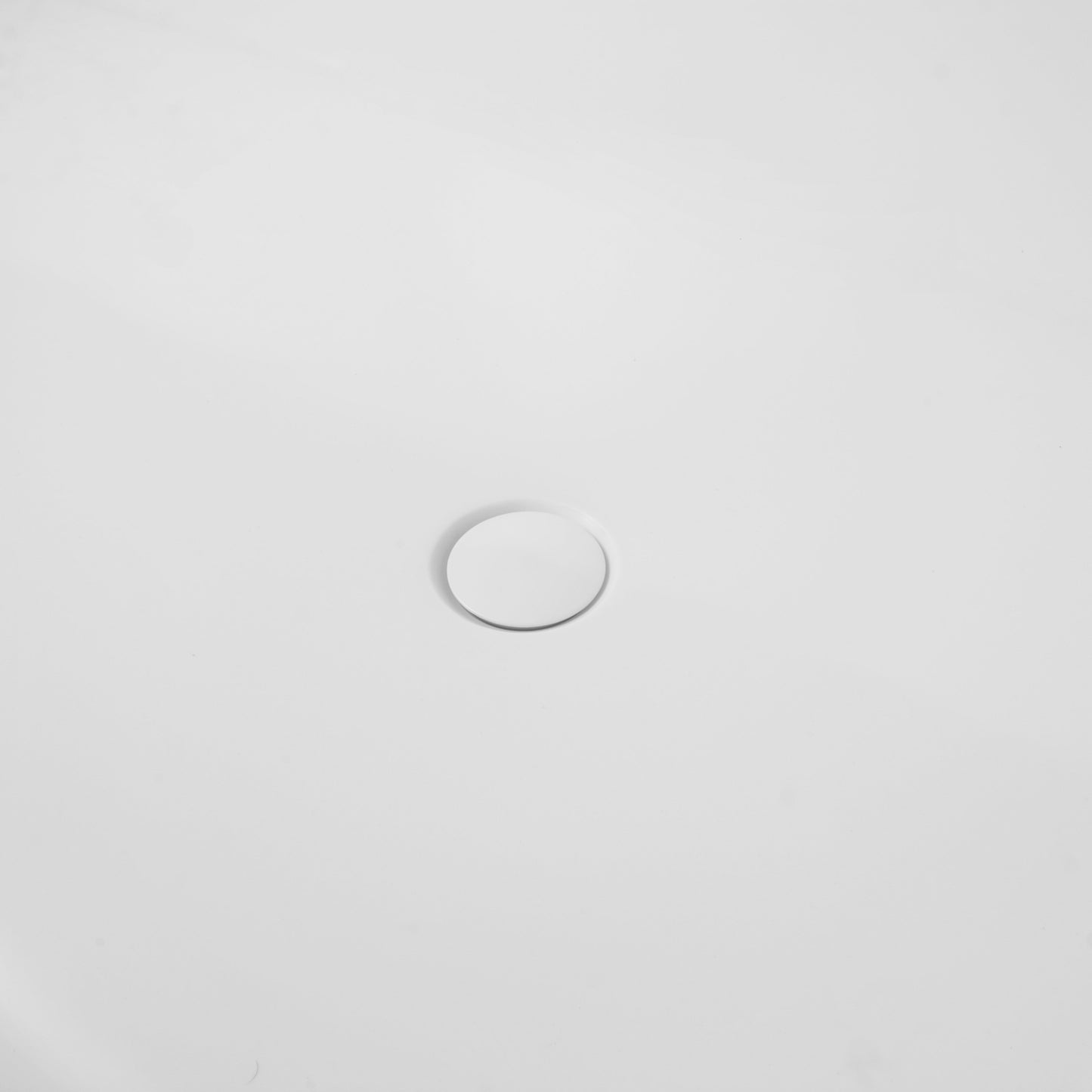 63 Inch Freestanding Solid Surface Soaking Bathtub