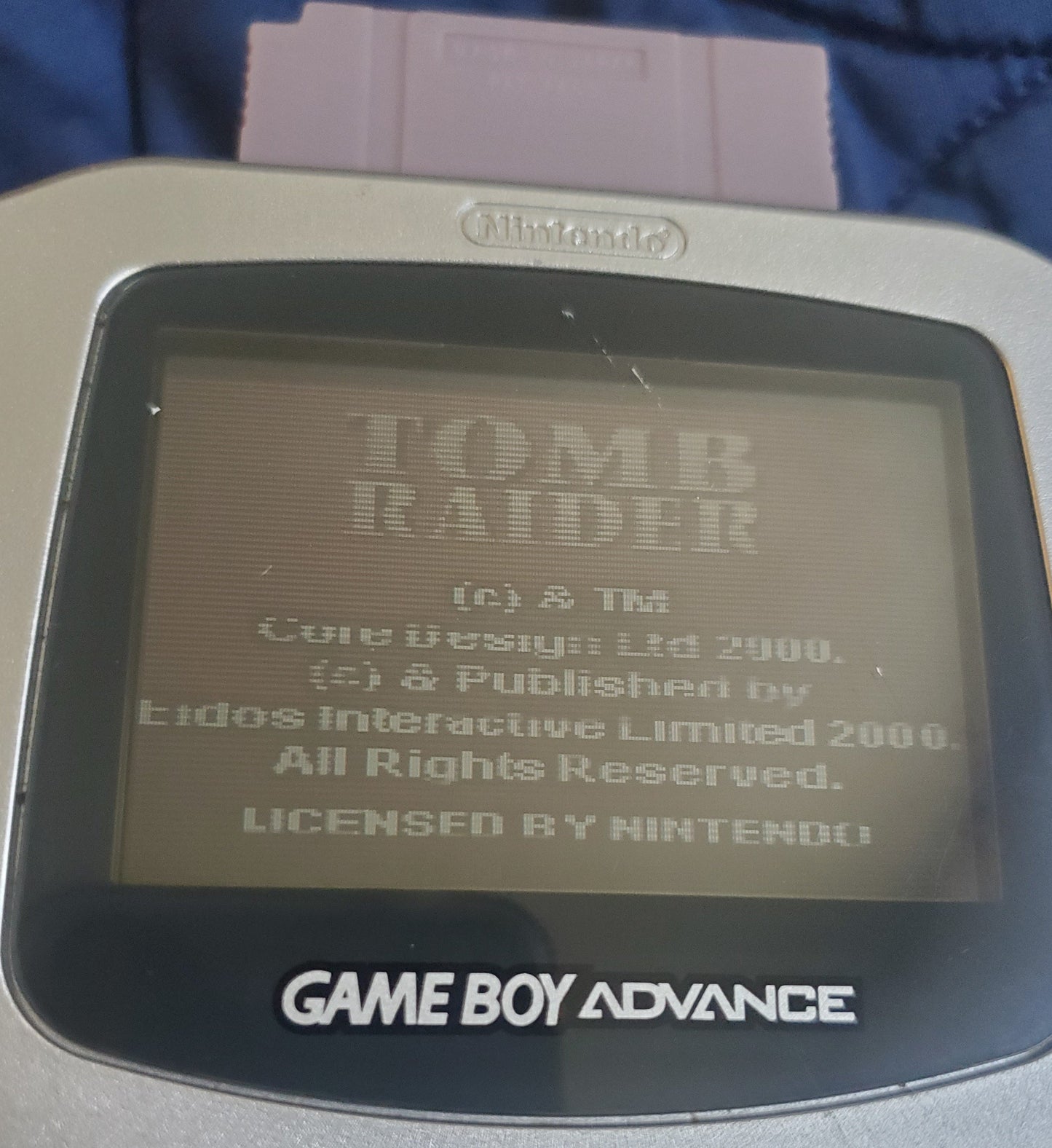 Tomb Raider GBC Video Game Catridge Gameboy Color