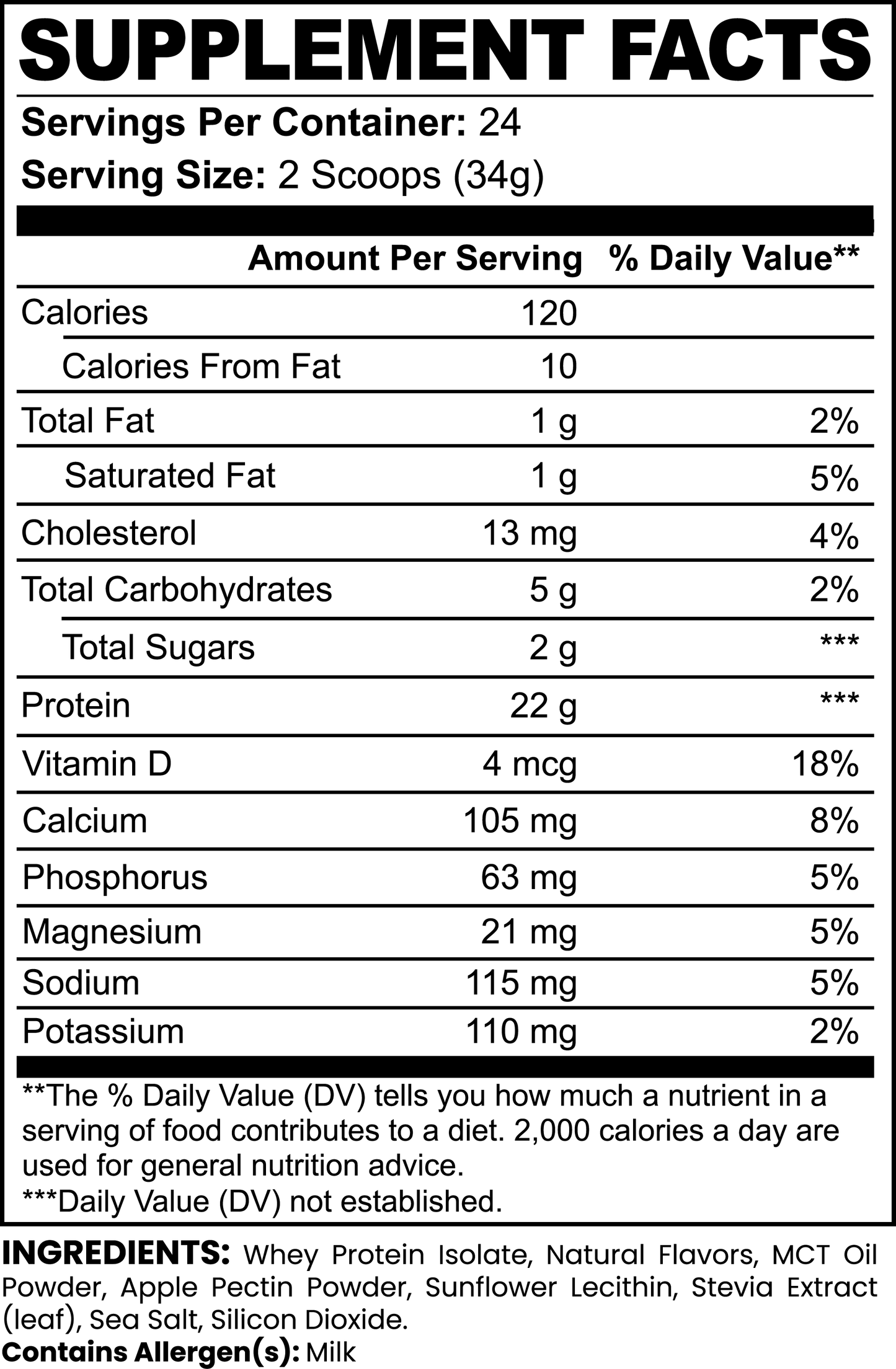 Warrior Nutrition 100% Whey Protein Isolate & MCT Oil (French Vanilla)-4