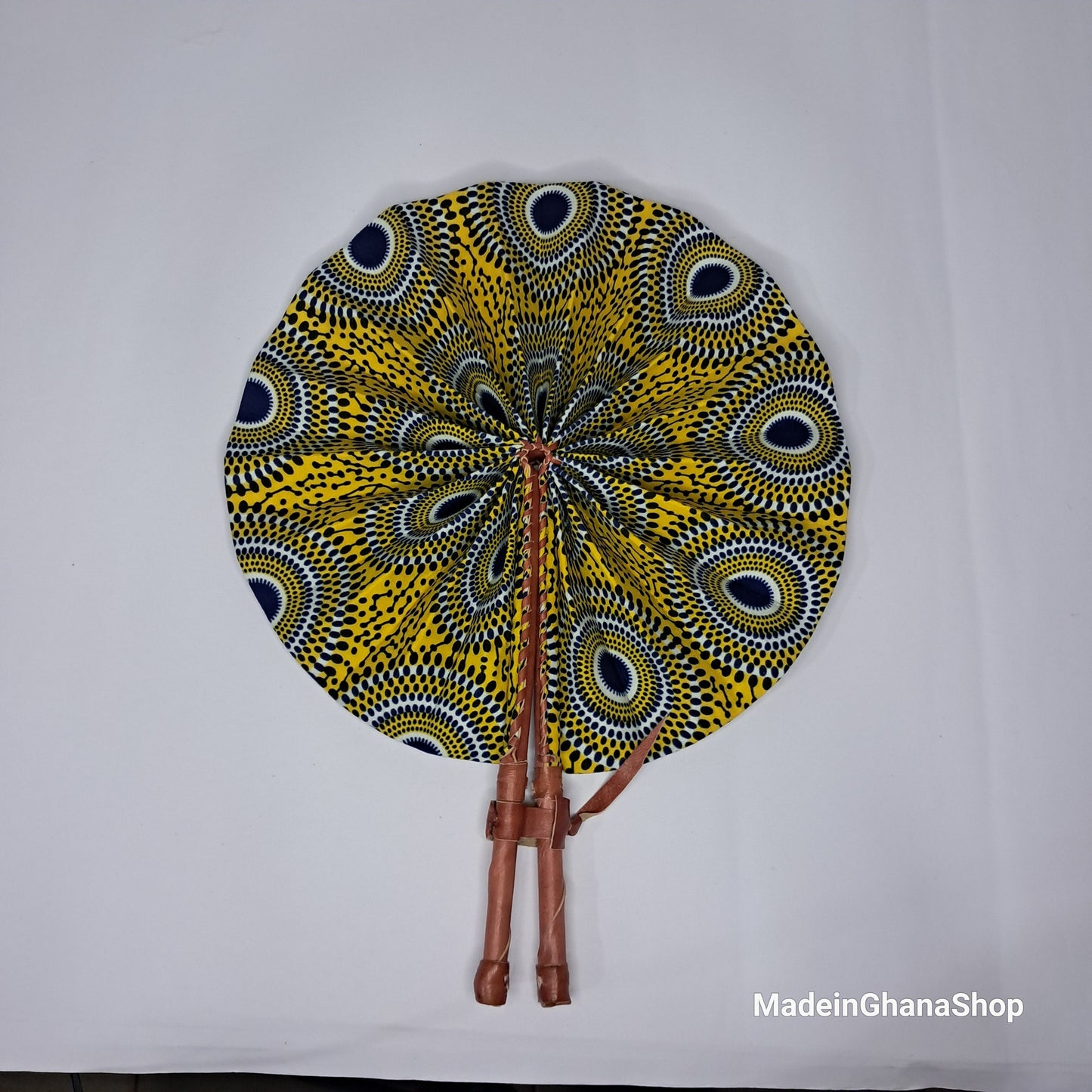 Ghanaian Fabric Fan - AB028