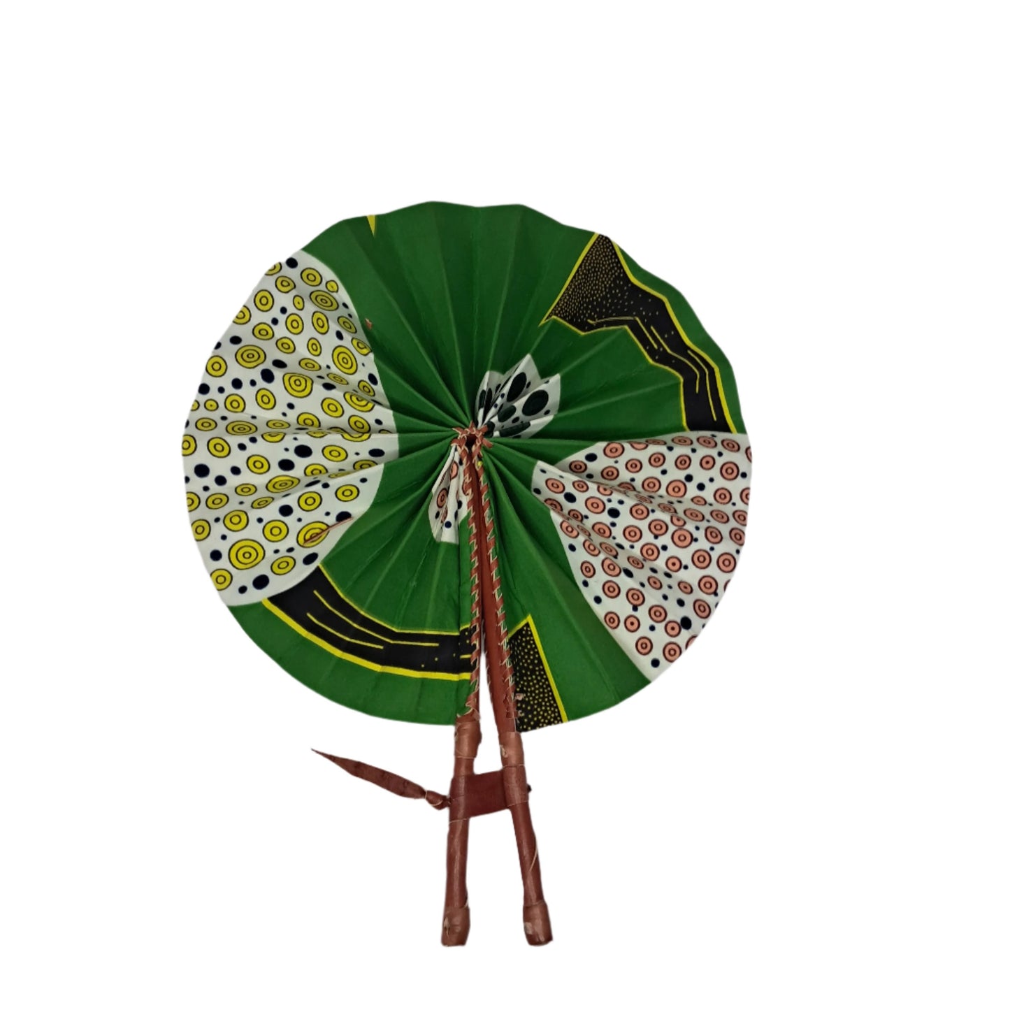 Ghanaian Fabric Fan - AB043