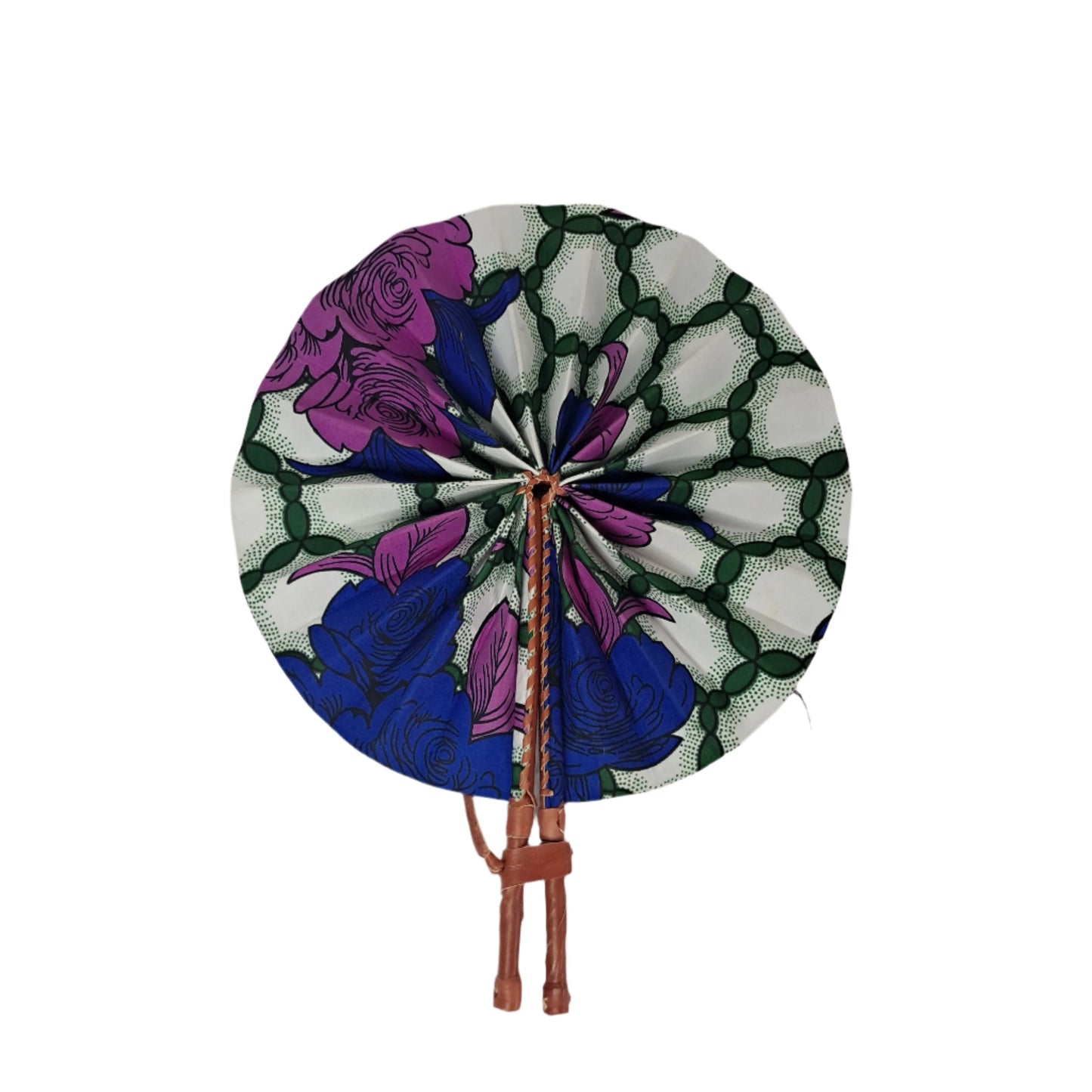 Ghanaian Fabric Fan - AB022