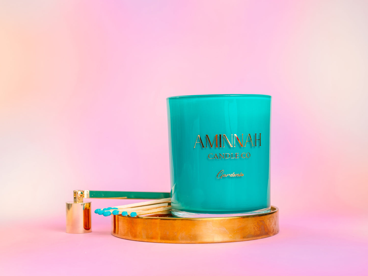 "Gardenia" Scented Candle-3