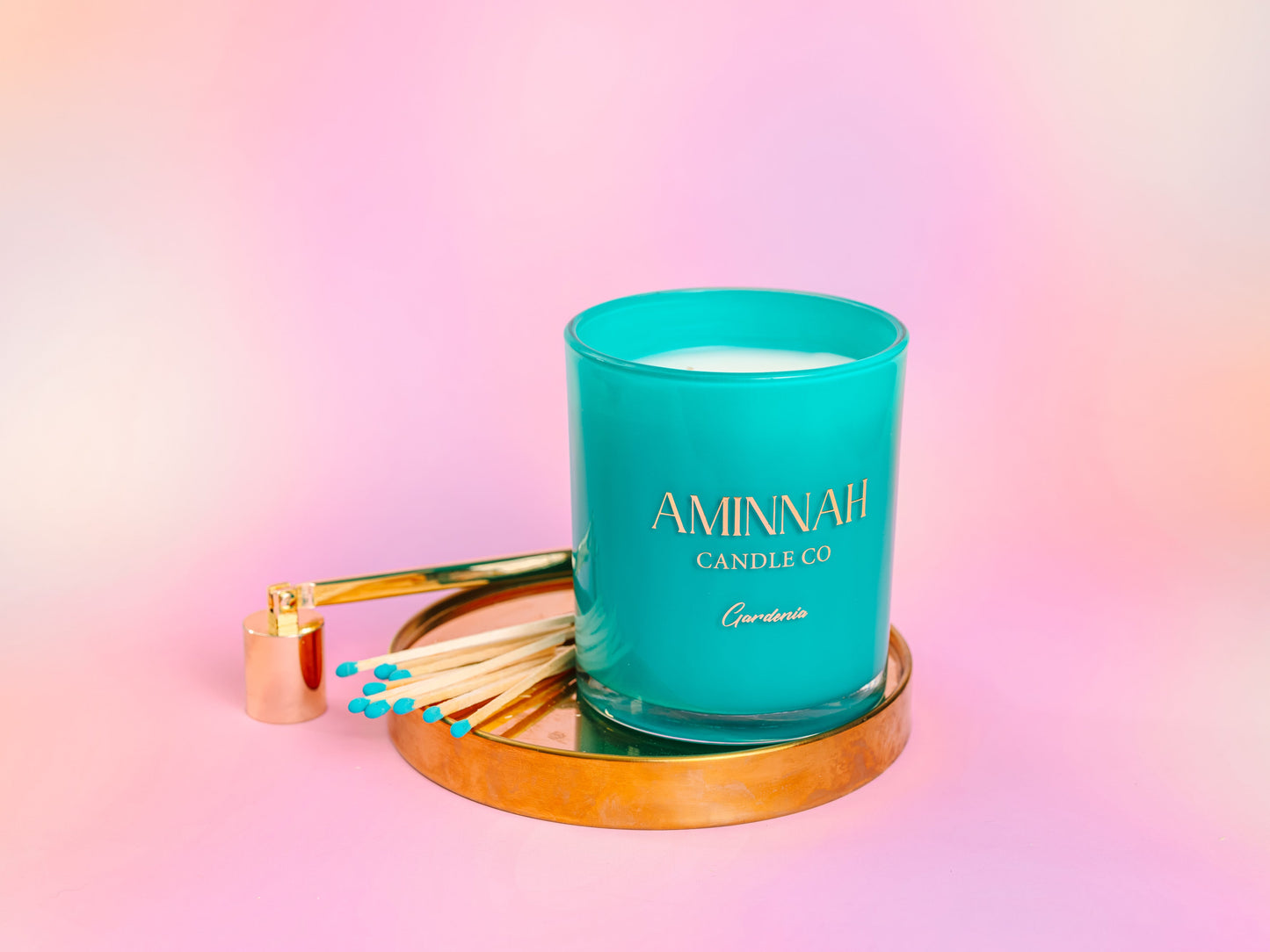 "Gardenia" Scented Candle-2