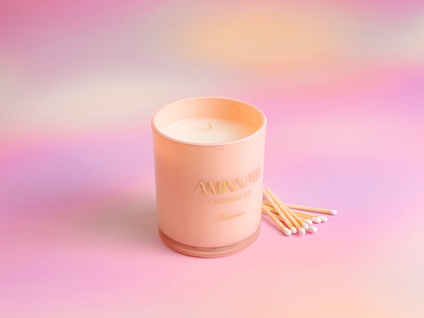 "Cashmere" Scented Candle-4