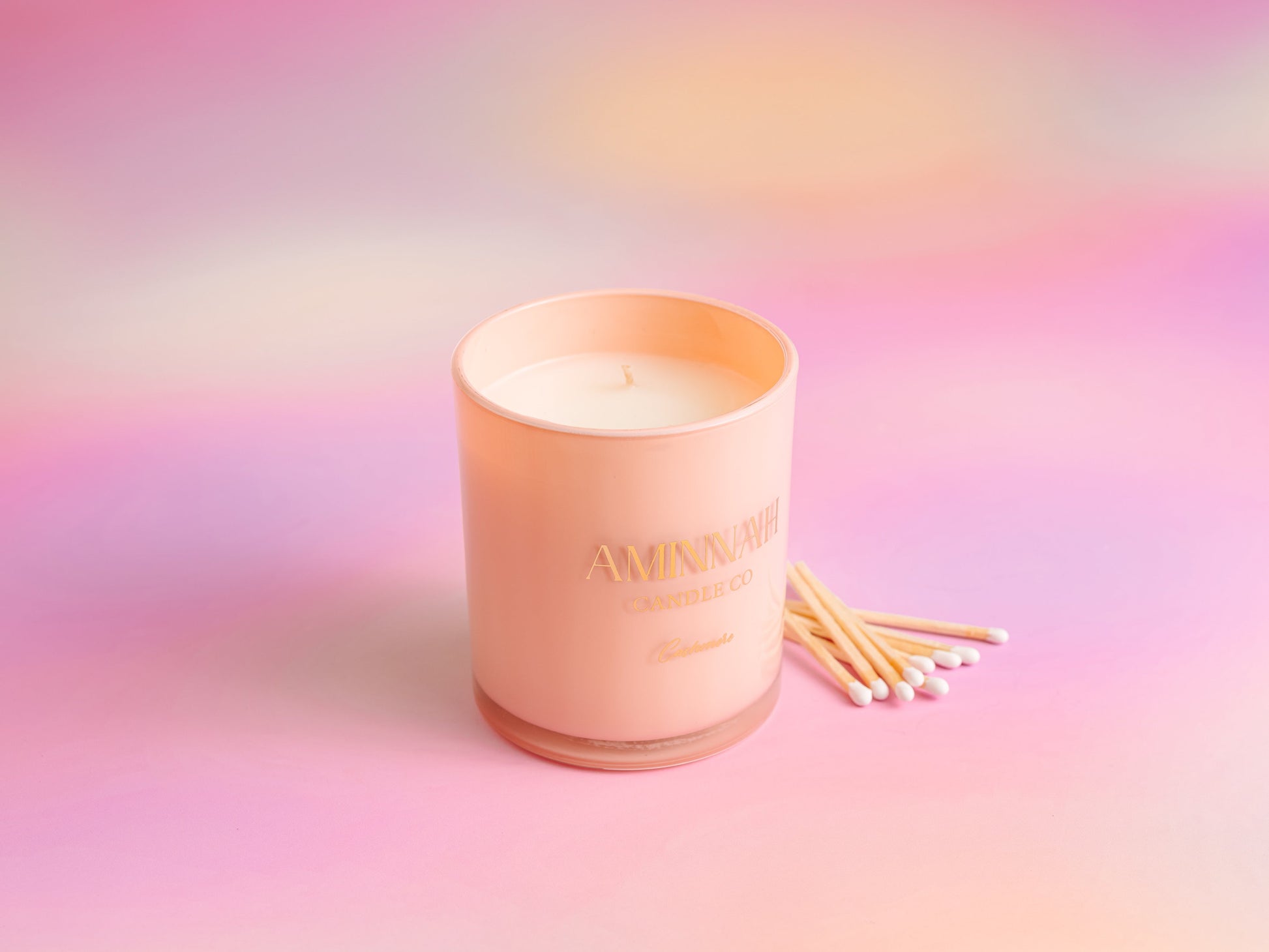 "Cashmere" Scented Candle-4