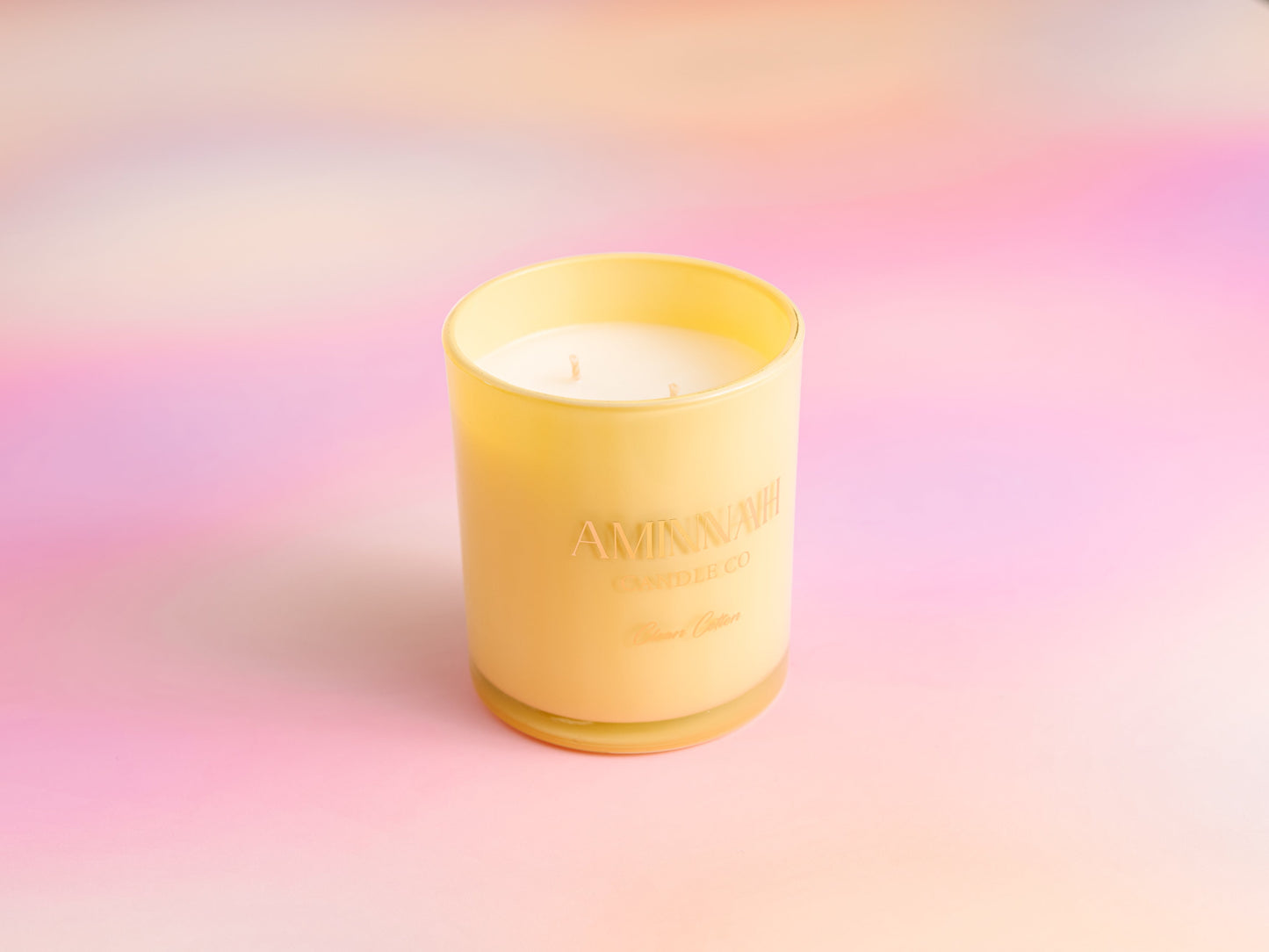 "Clean Cotton" Scented Candle-2