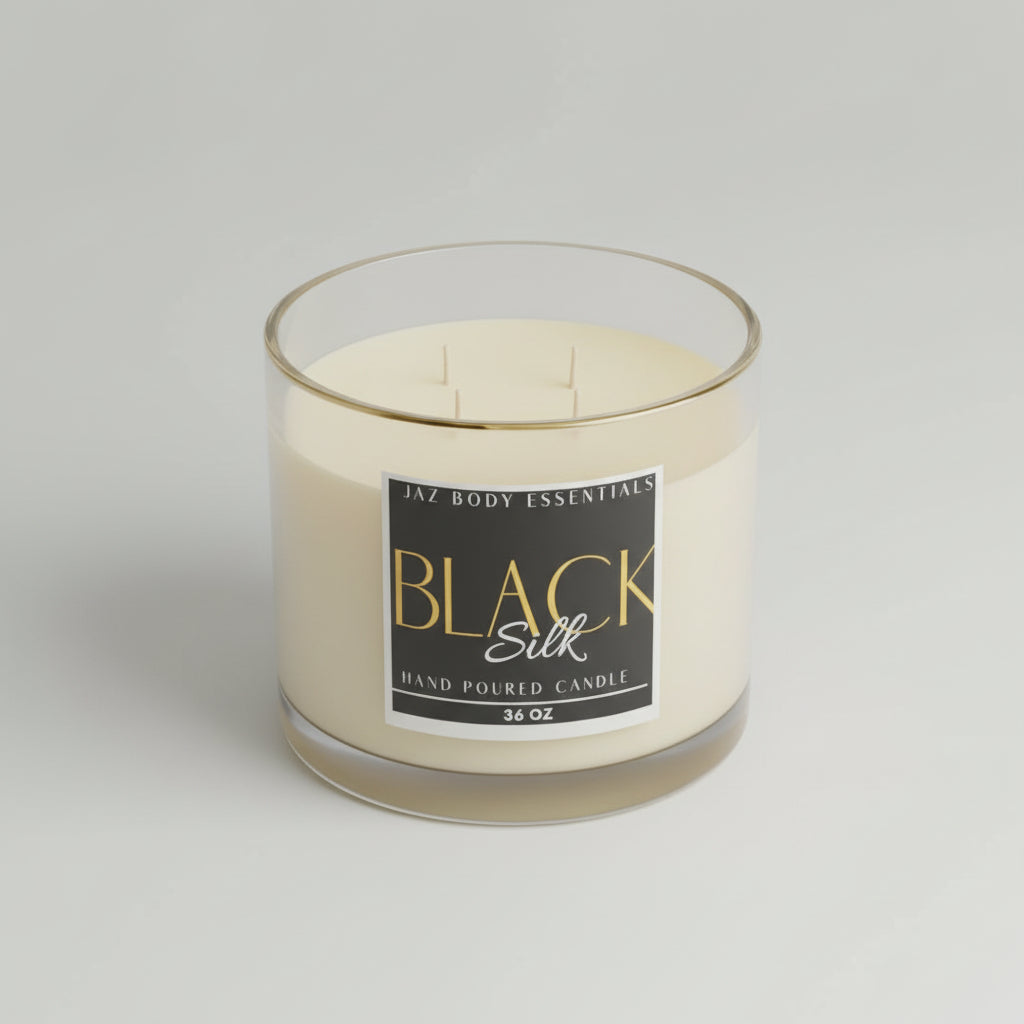 Black Silk 4 Wick Candle 36oz