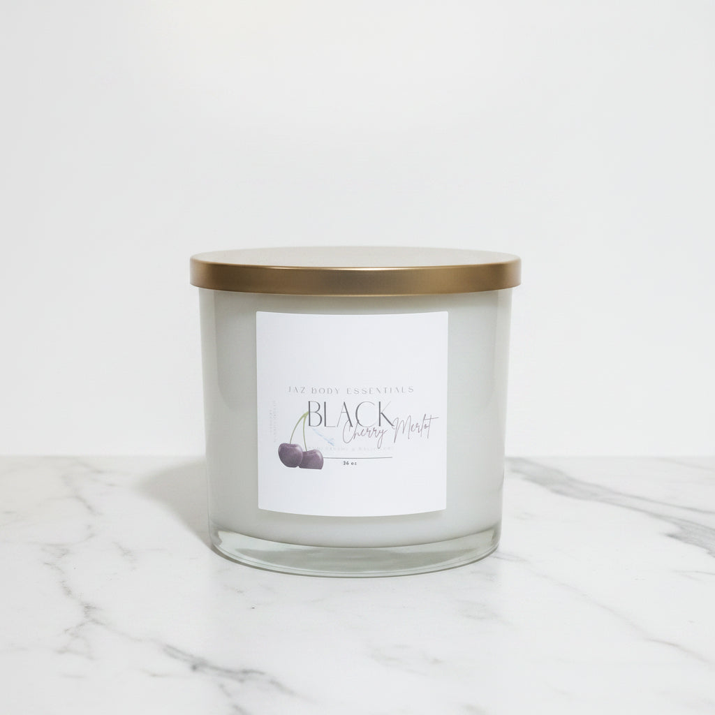 Peaches and Prosecco Scented 4 wick 36oz Candle