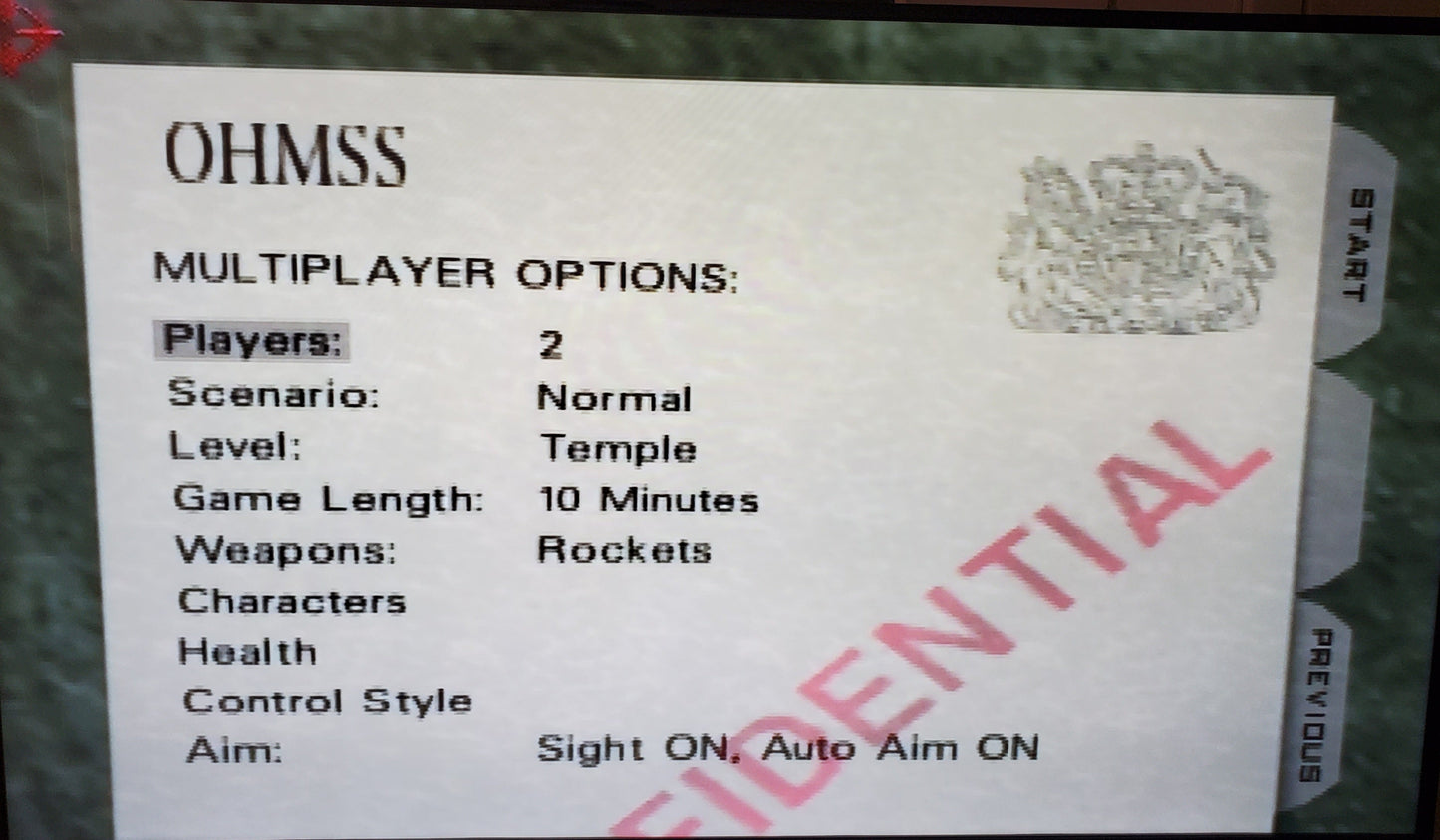 Goldeneye 007 N64 Nintendo 64 Video Game Cartridge