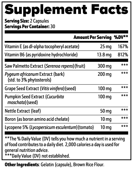 Baseline Prostate Support