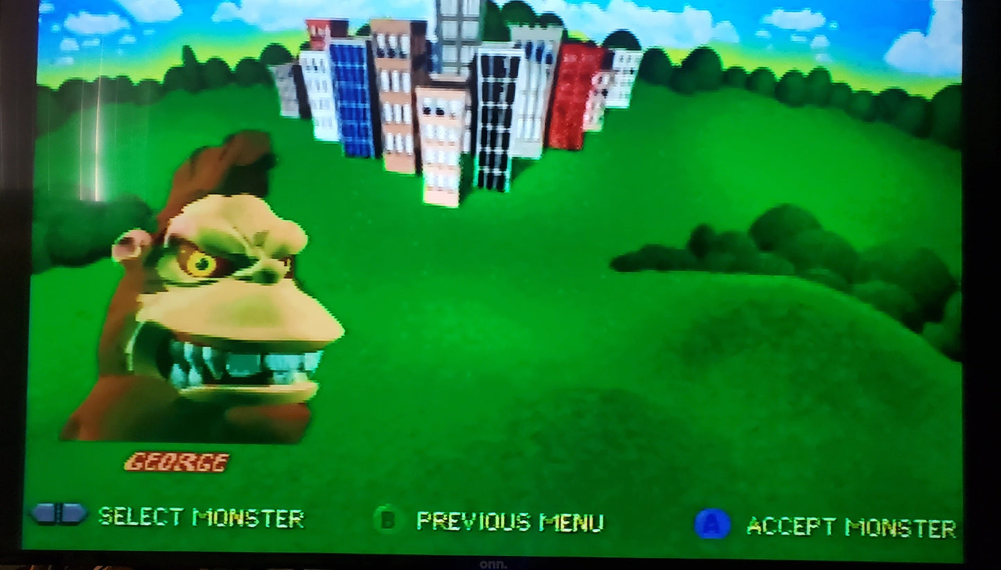 Rampage World Tour N64 Nintendo 64 Video Game 1998