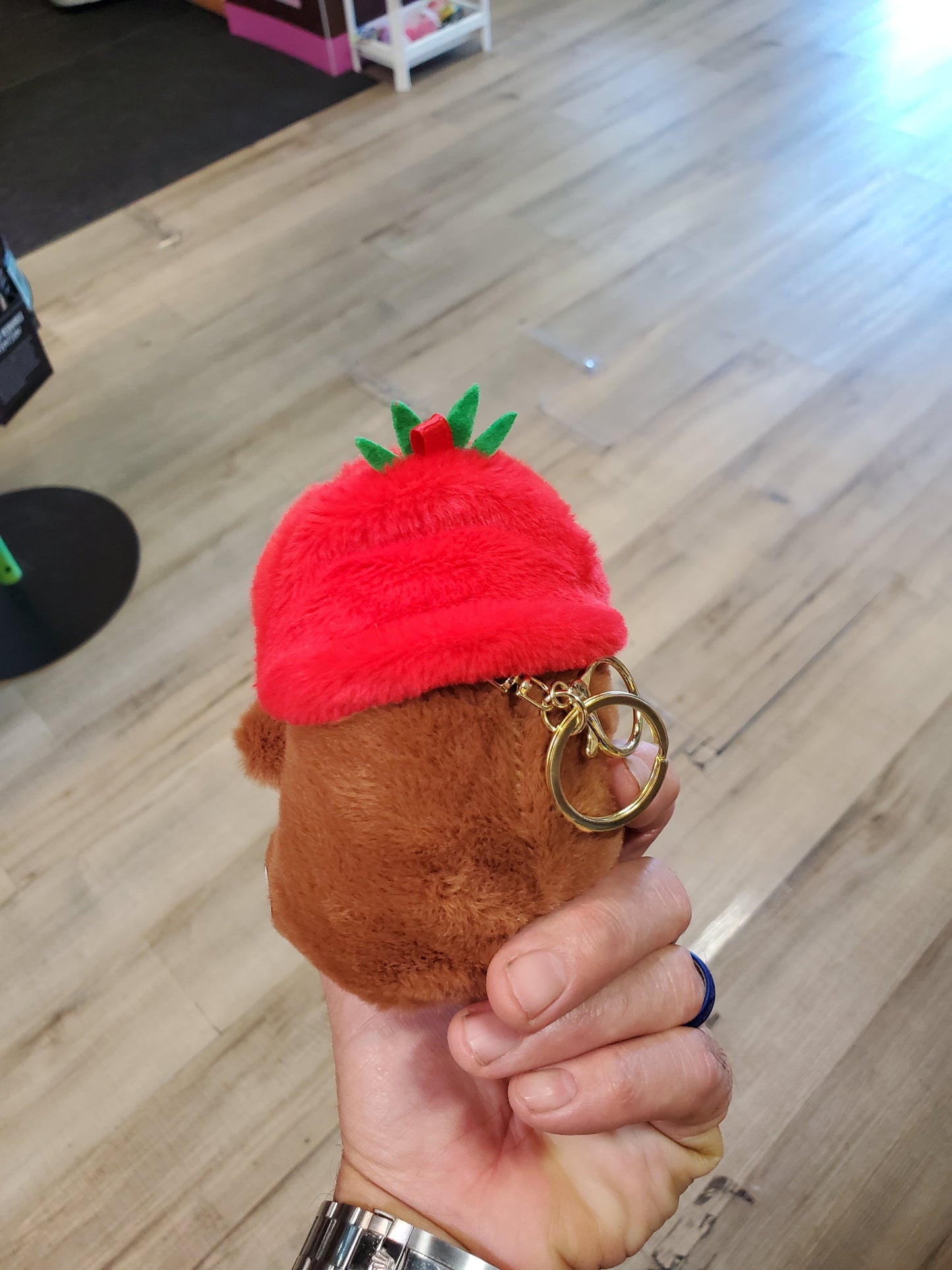 Capybara Stuffed Animals w/keychain