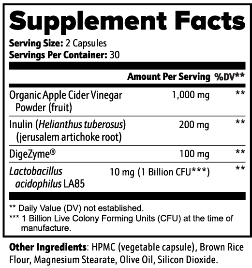 Beat Buzz Apple Cider Vinegar Capsules