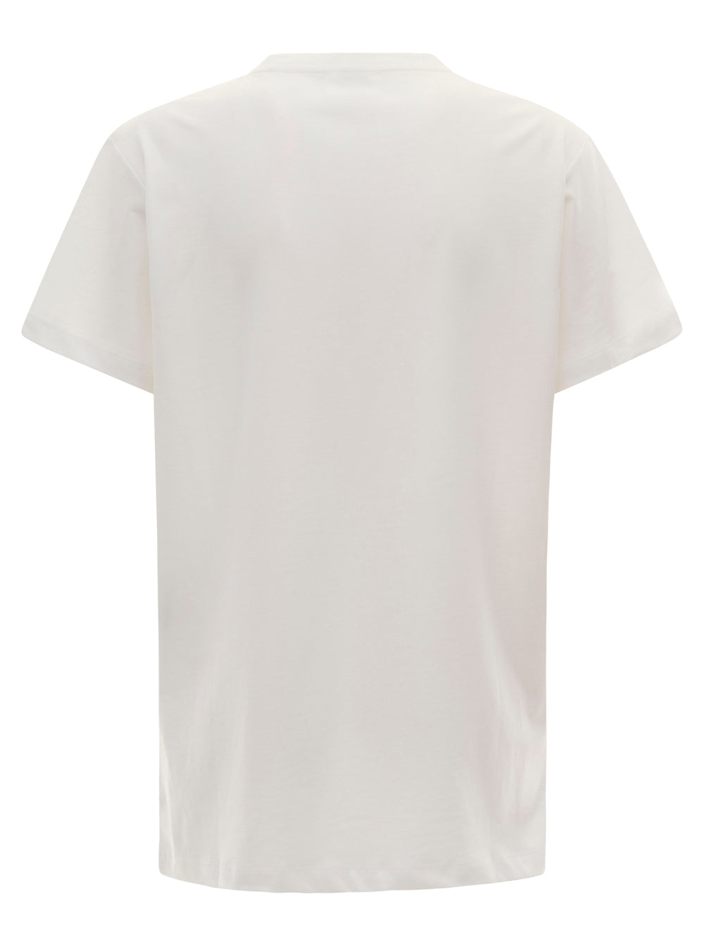 Isabel Marant Etoile Women T-Shirt 'Aby' Crew Neck With Small Print In White Women