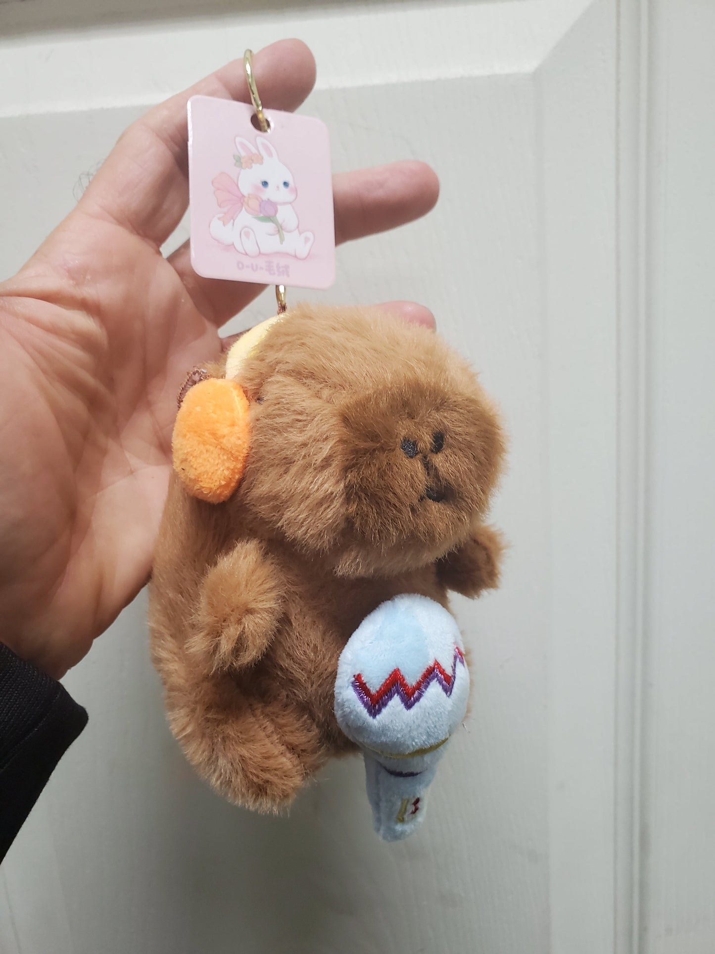Capybara Stuffed Animals w/keychain