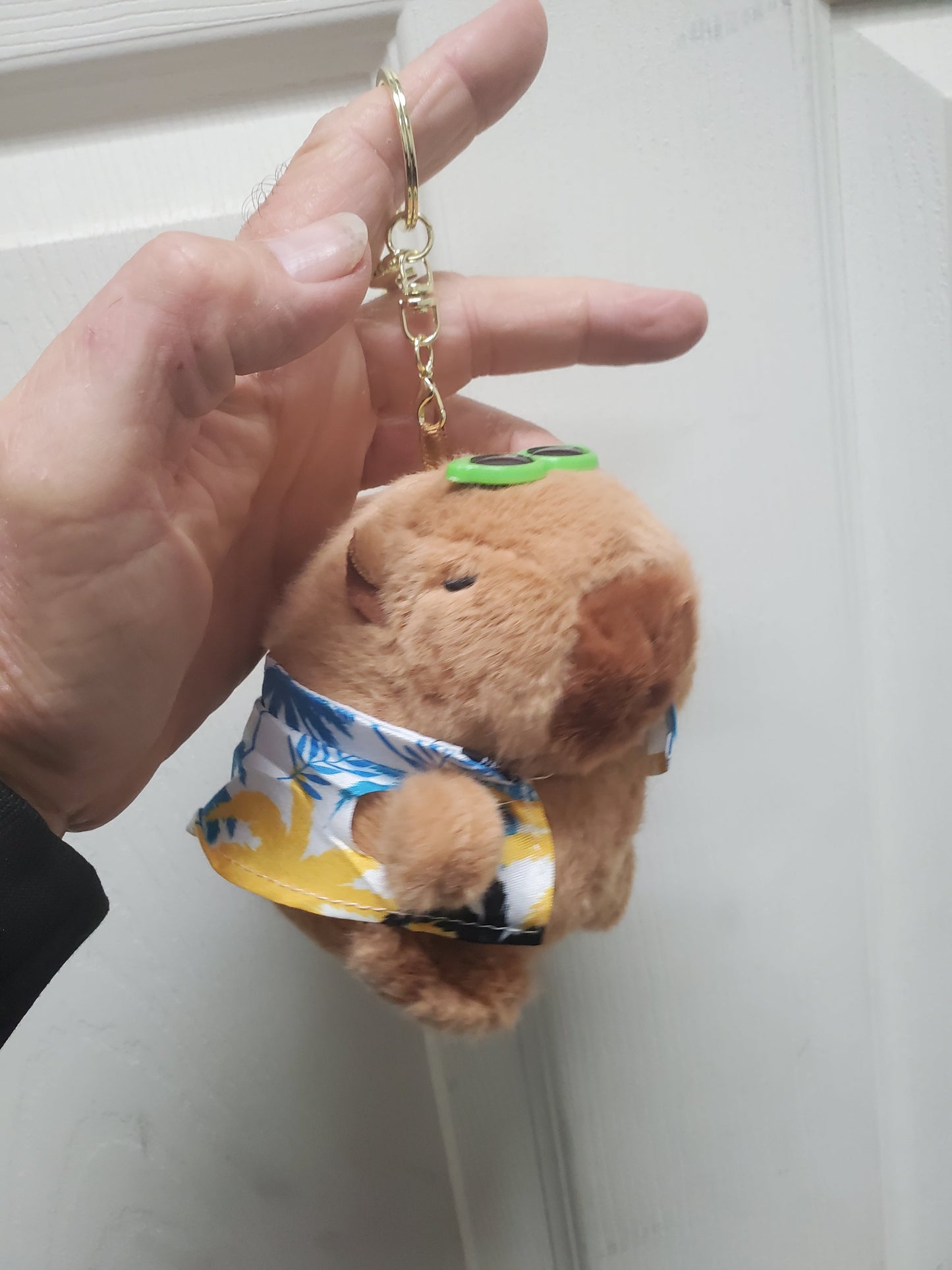 Capybara Stuffed Animals w/keychain