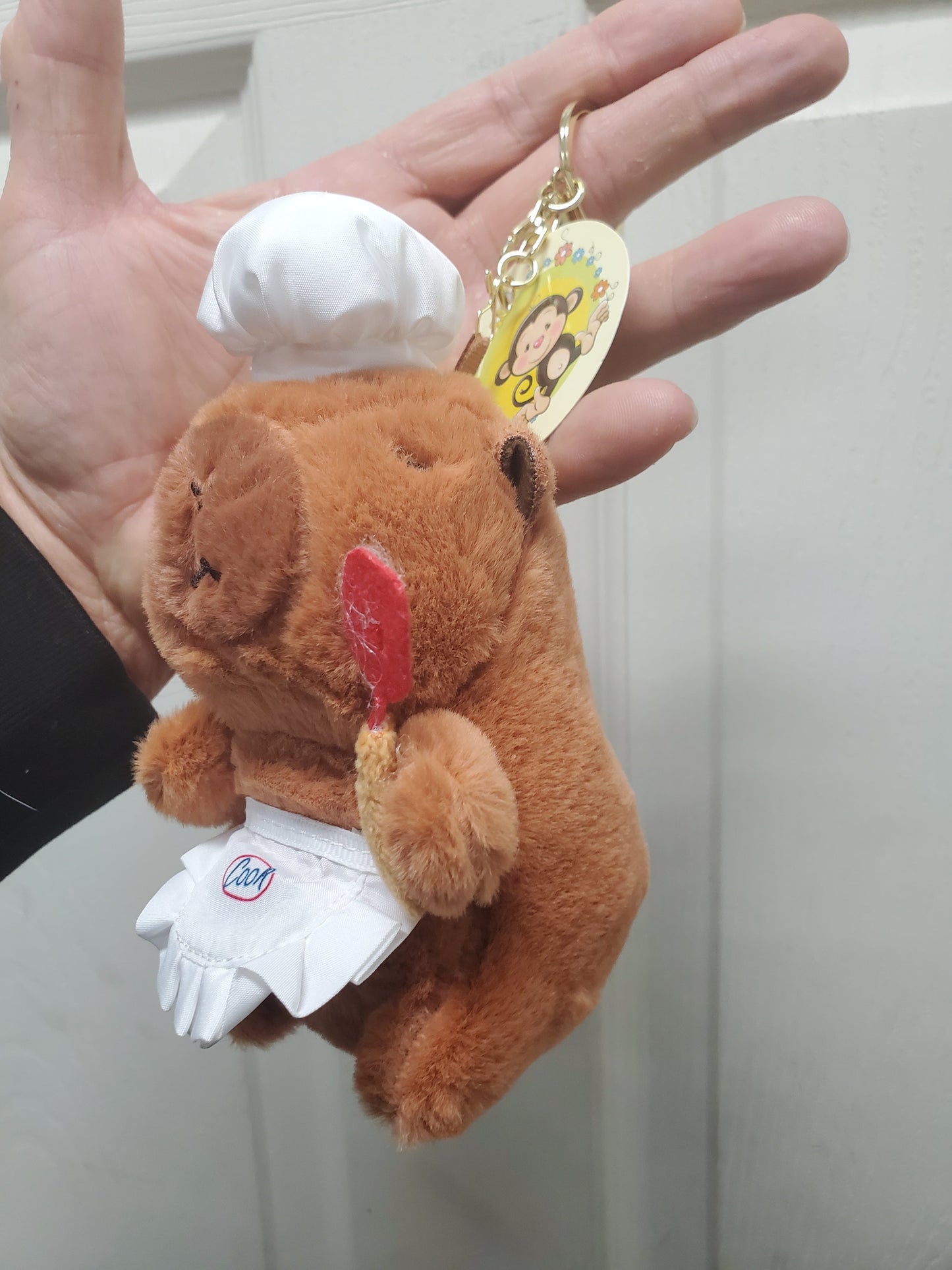 Capybara Stuffed Animals w/keychain