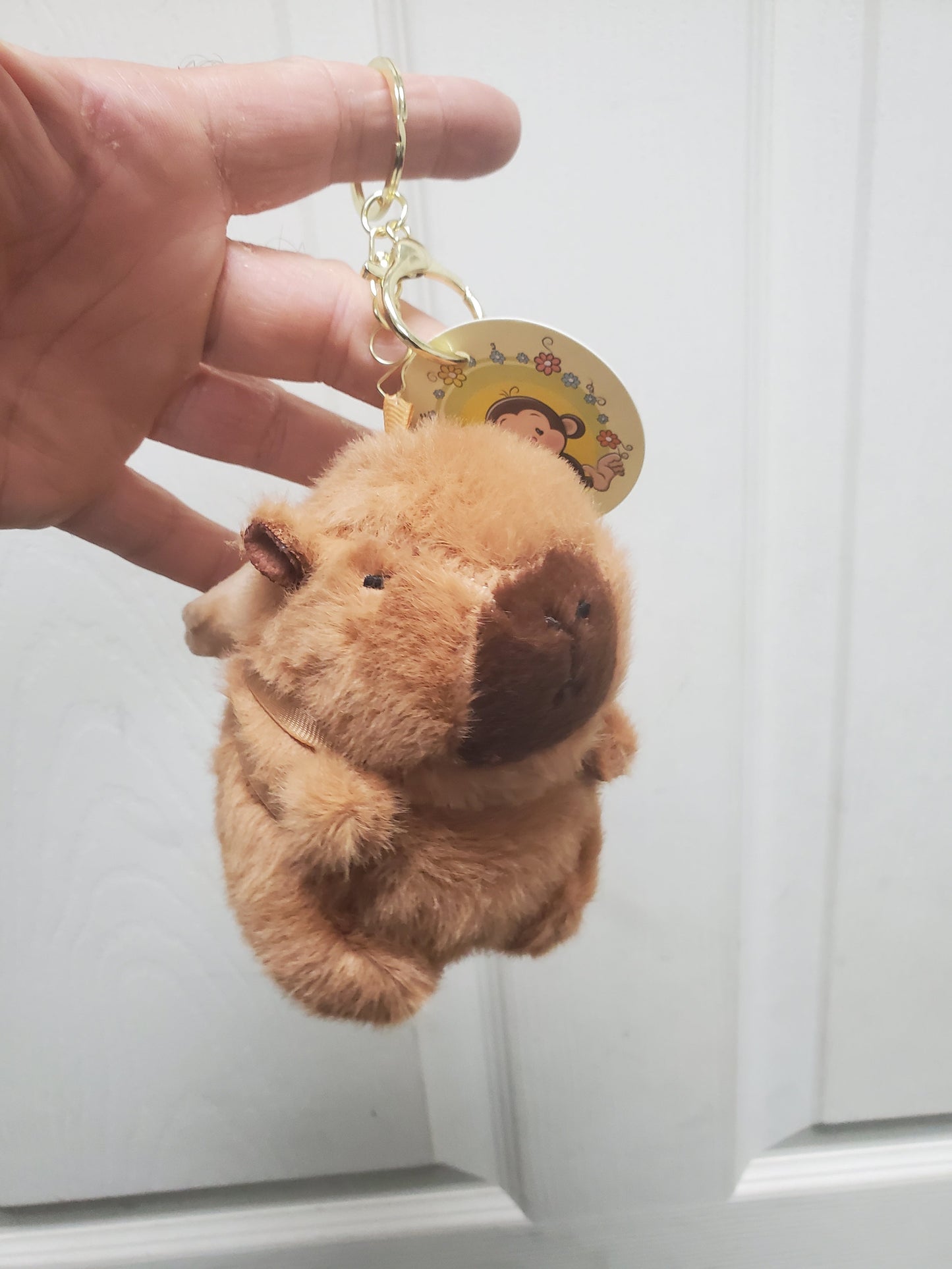 Capybara Stuffed Animals w/keychain