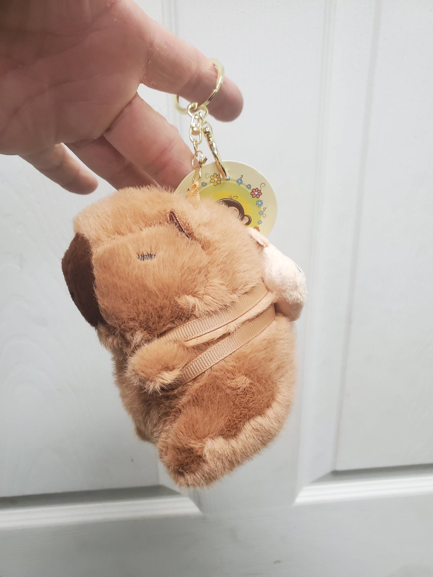 Capybara Stuffed Animals w/keychain
