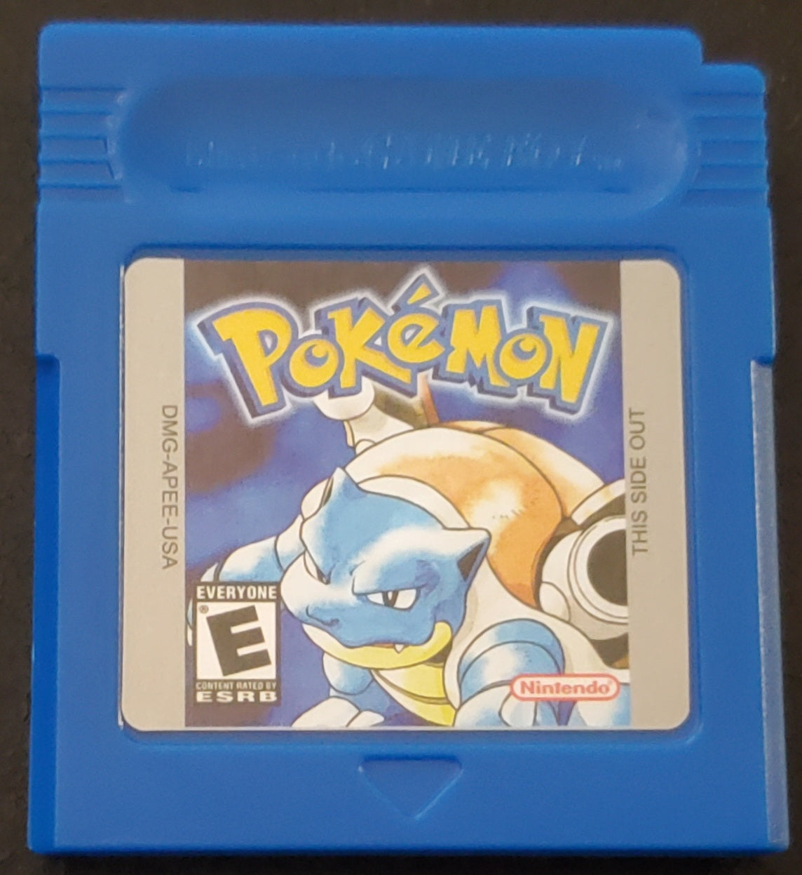 Pokemon Blue GBC Video Game Cartidge Game Boy Color 1998