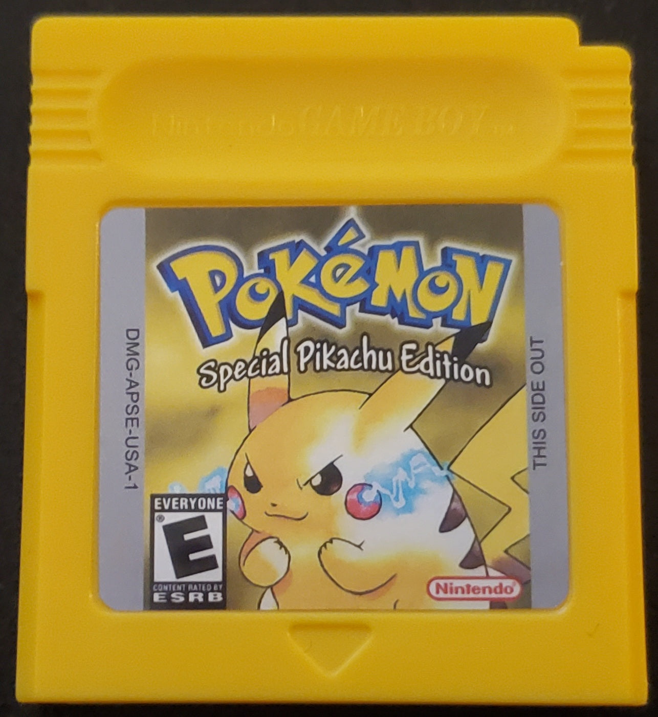 Pokemon Yellow GBC Video Game Cartidge Game Boy Color 1999