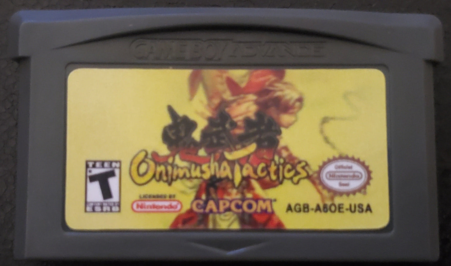 Onimusha Tactics GBA Video Game Boy Advance Nintendo EUR