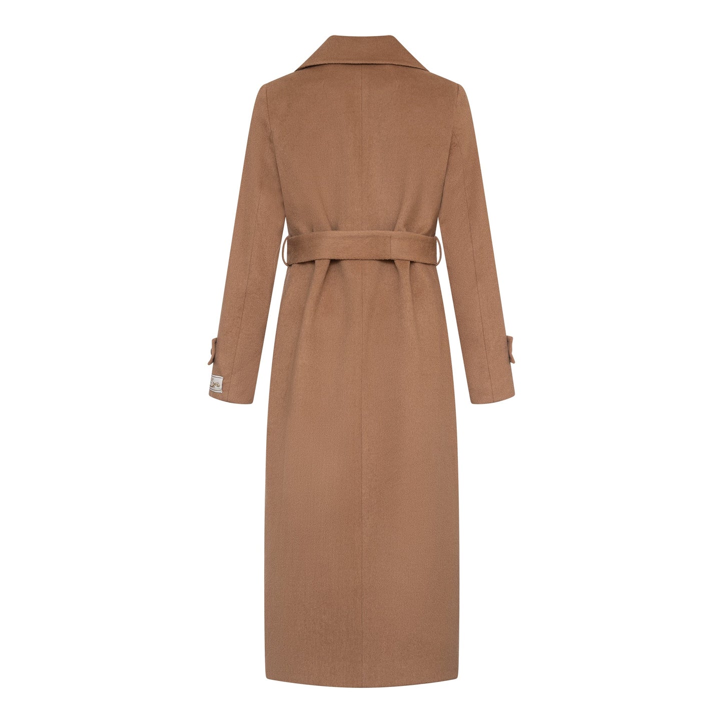 Camille Cashmere Blend Coat in Camel