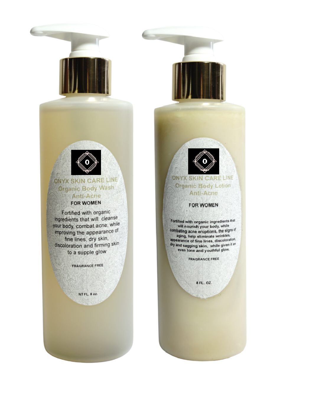 DUO ORGANIC ANTI-ACNE BODY SYSTEM - 3 Fragrances - for WOMEN-0