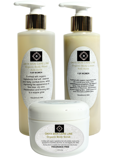 THREE STEP ANTI-ACNE BODY SYSTEM - FOR WOMEN-0