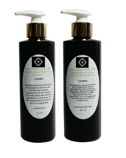 ORGANIC ANTI-AGING DUO SYSTEM FOR DRY SKIN -  6 Fragrances - for MEN-0