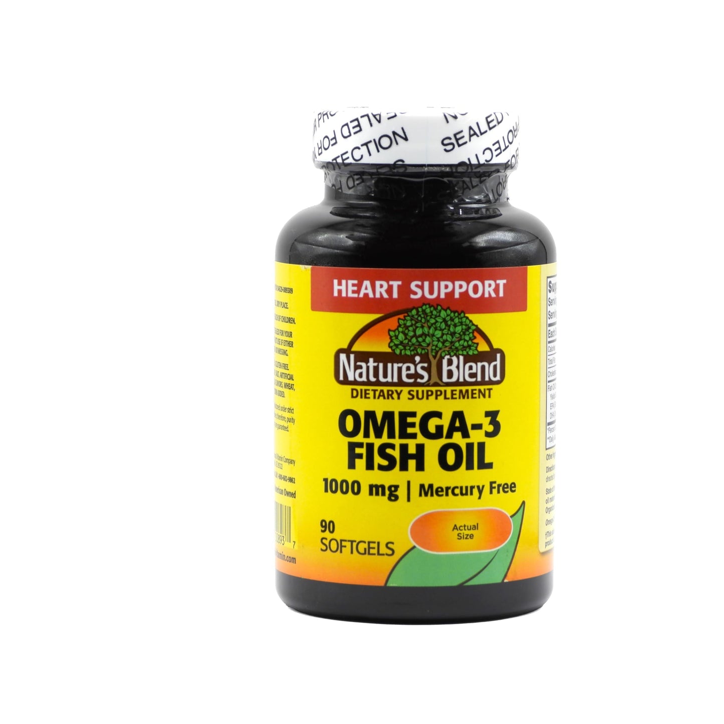 Nature's Blend Omega 3  1000 Mg Softgels 90 Ct