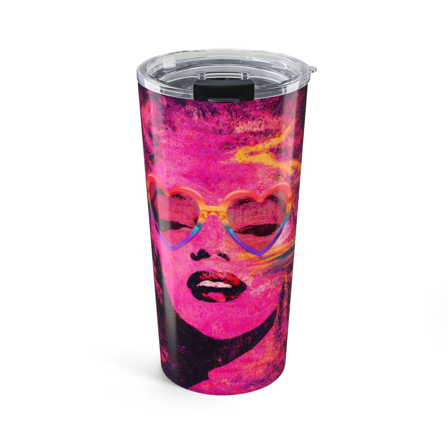 Neon Pop Art Rainbow Tumbler