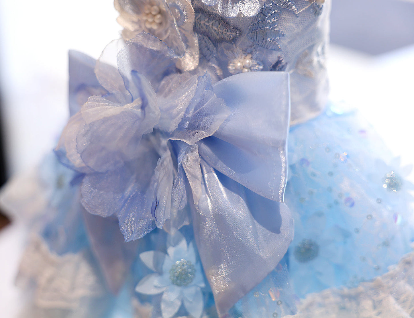 Dog Dress Feather Dream Princess Dress