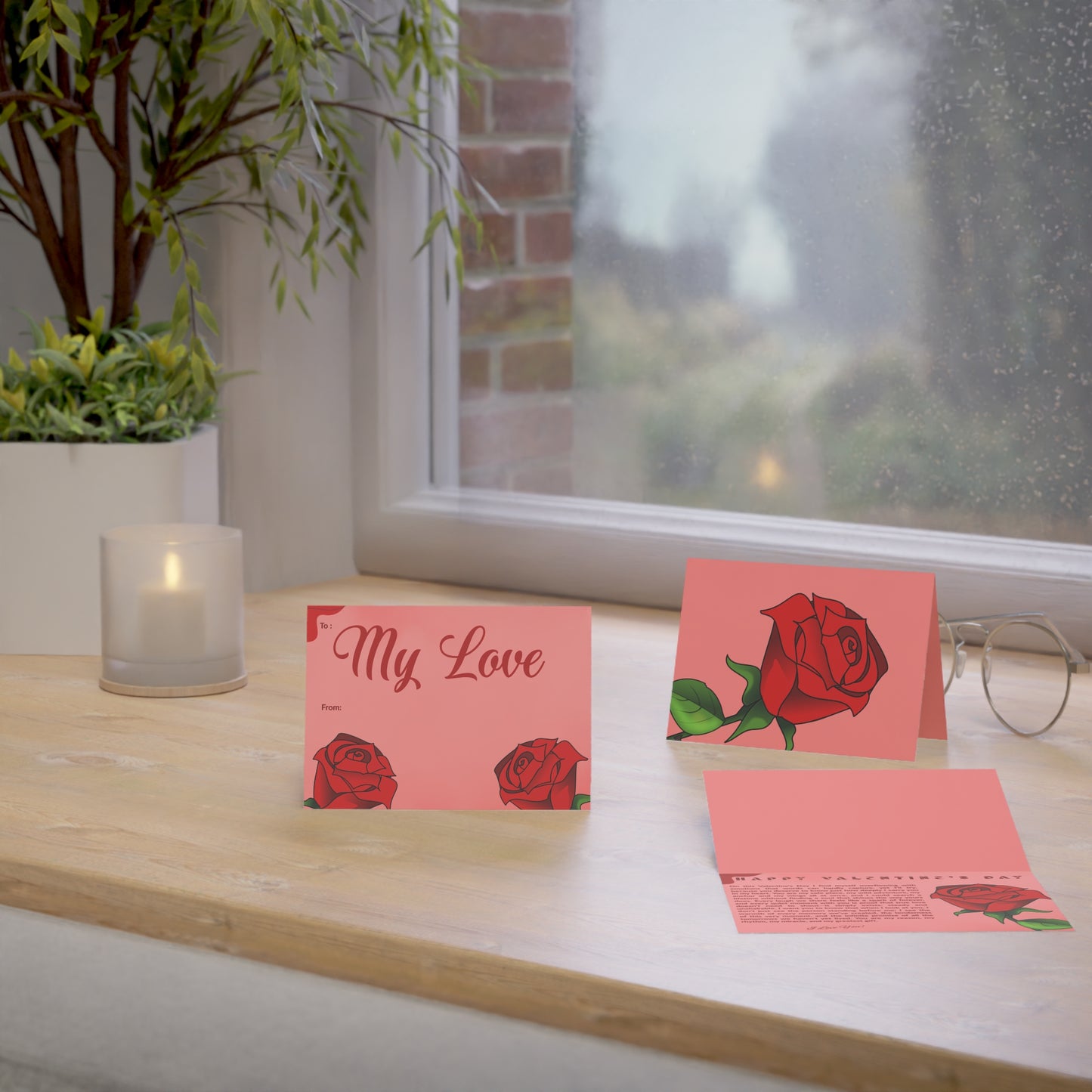 Romantic Greeting Cards for Every Occasion, Love Notes, Floral Cards, Valentine's Day, Anniversary, Thank You Cards