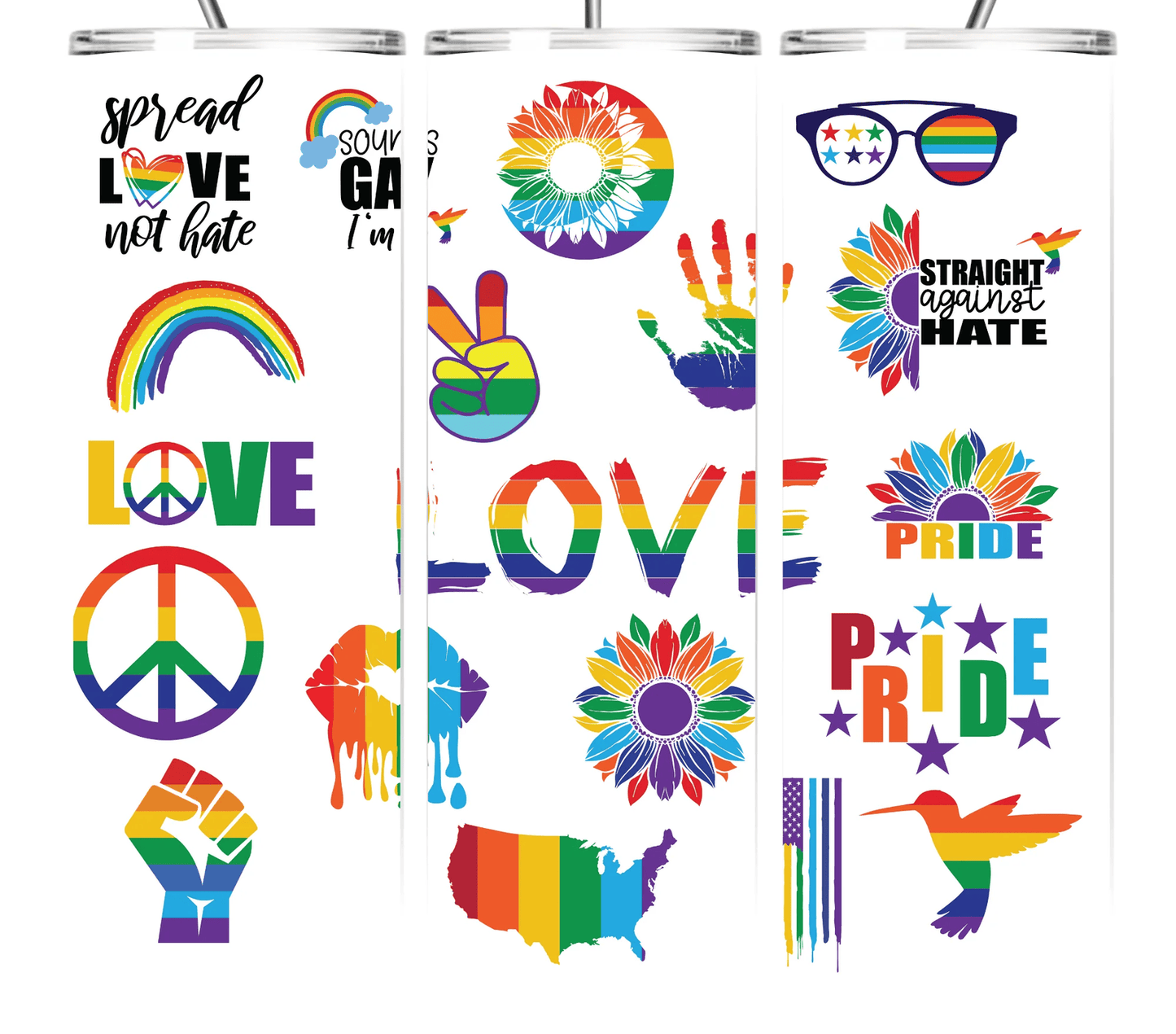 LGBTQ+ Tumbler Collection 20oz Tumblers