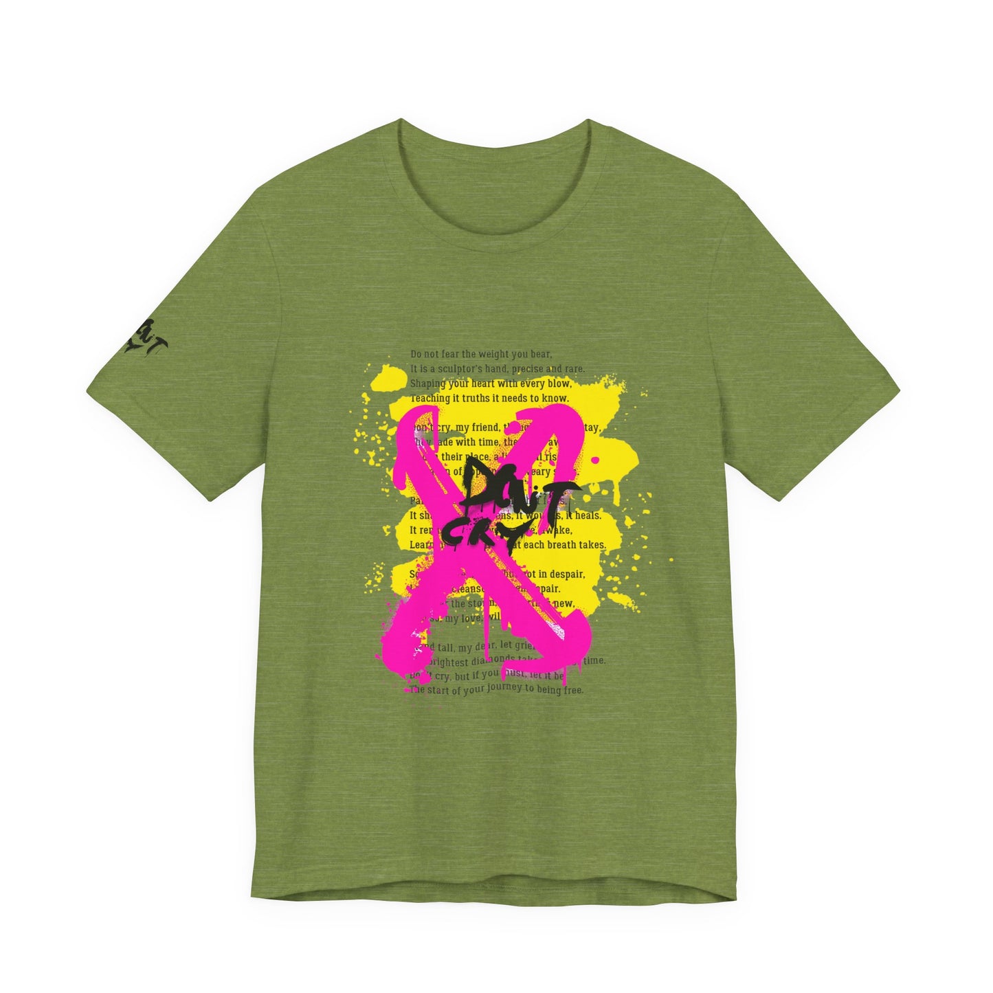 Inspirational Unisex Short Sleeve Tee - Journey to Self-Love & Empowerment