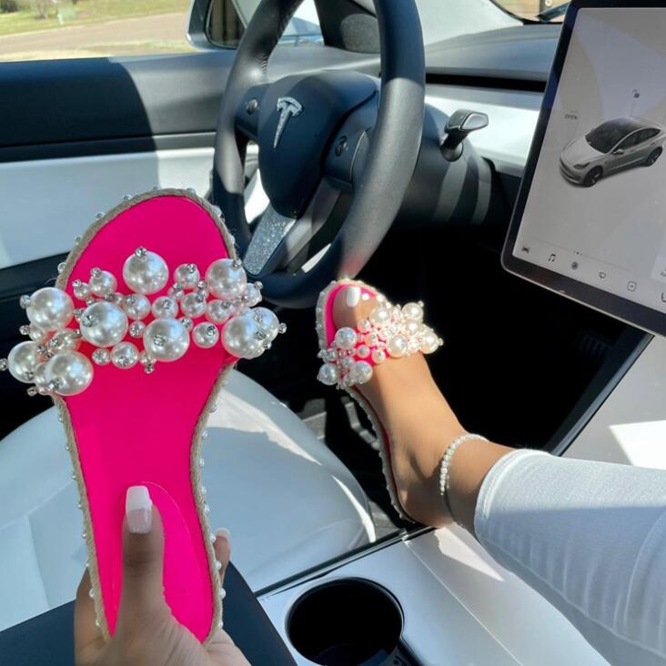 Beaded Summer Sandals