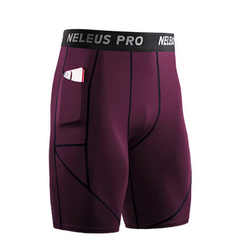 Men's Outdoor Running Shorts GYM Exercise Fitness Leggings