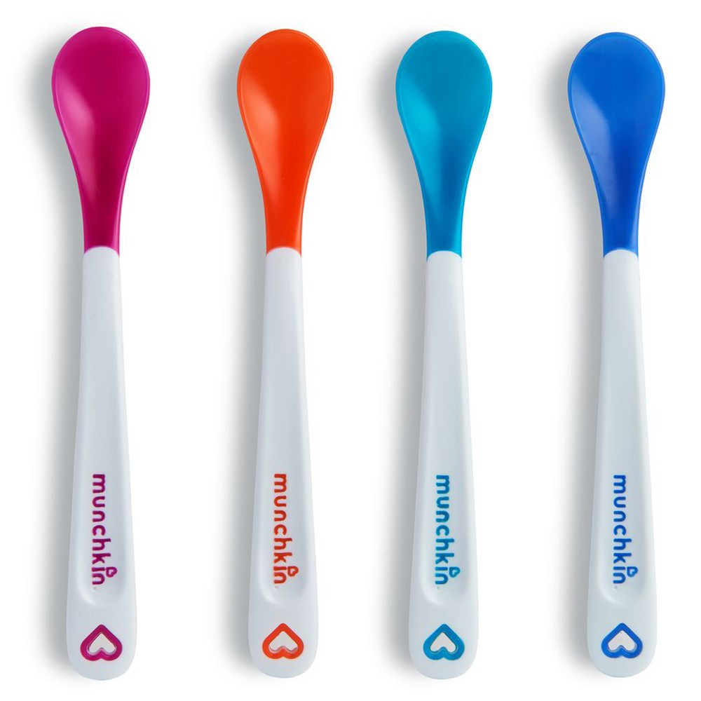 Munchkin® White Hot® Safety Spoons – 4 Count (3+ Months)