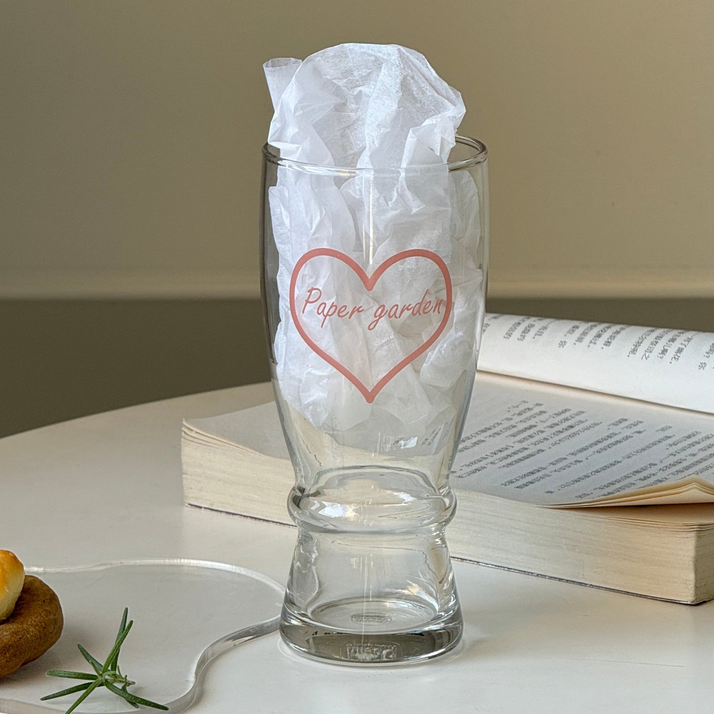 "Loved Girl" Tall Glass-2