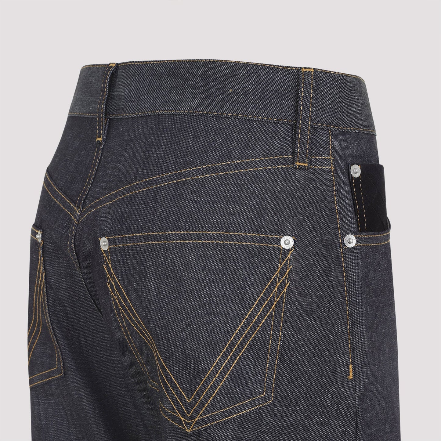 Bottega Veneta Intrecciato Pocket Jeans Women