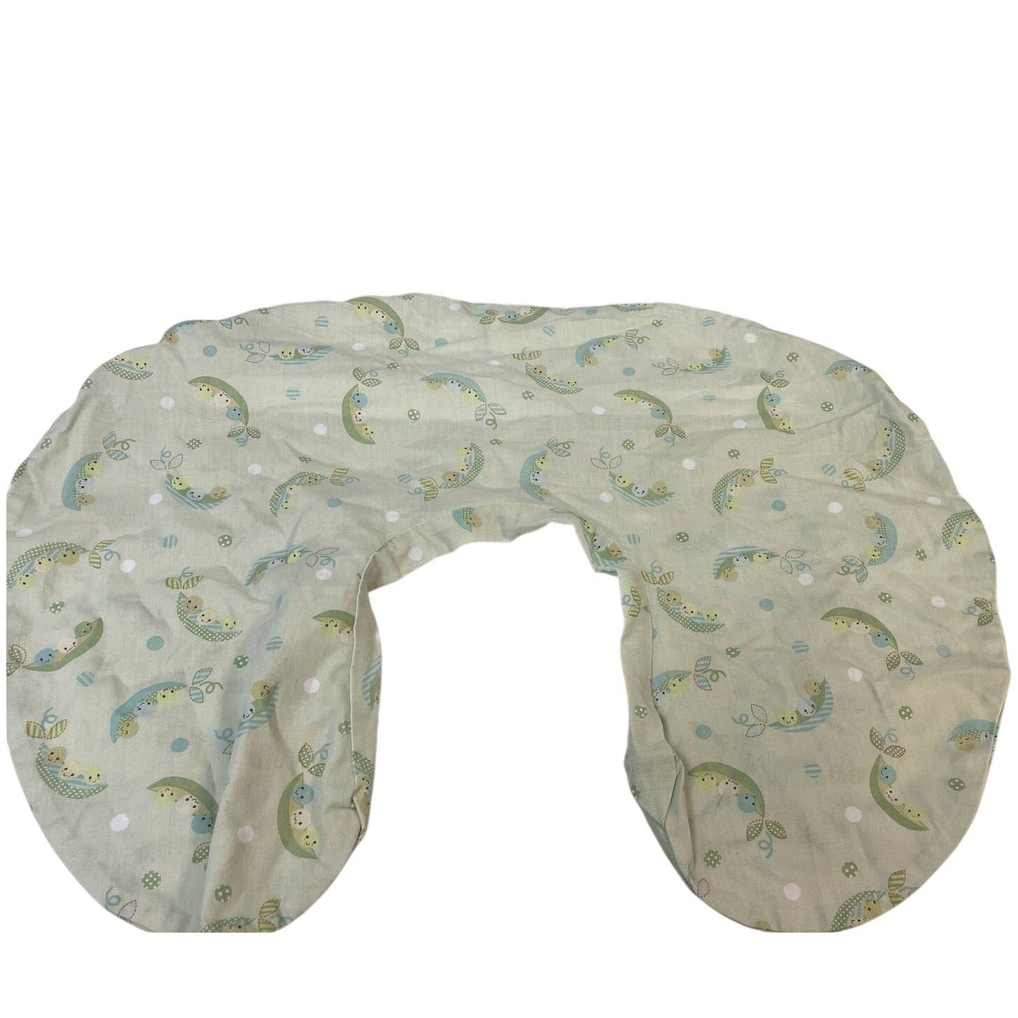 Lot of 2 Boppy Baby Lounger Horseshoe Shaped Zippered Pillow Cases