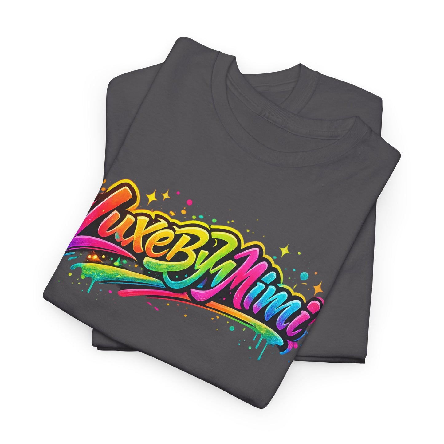 Graffiti Logo T-Shirt — 'Luxe By Mimi' Brand Colorful Streetwear Tee