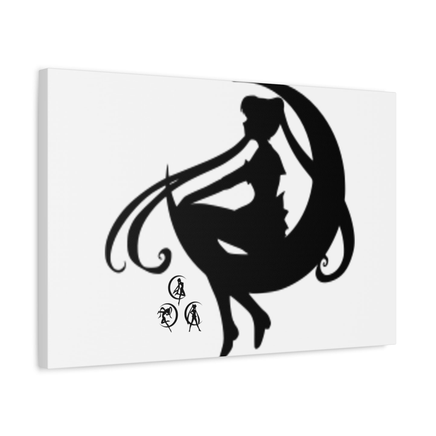 Moonlit Goddess Canvas Art, Modern Wall Decor, Fantasy Home Decor, Boho Aesthetic, Gift for Art Lovers