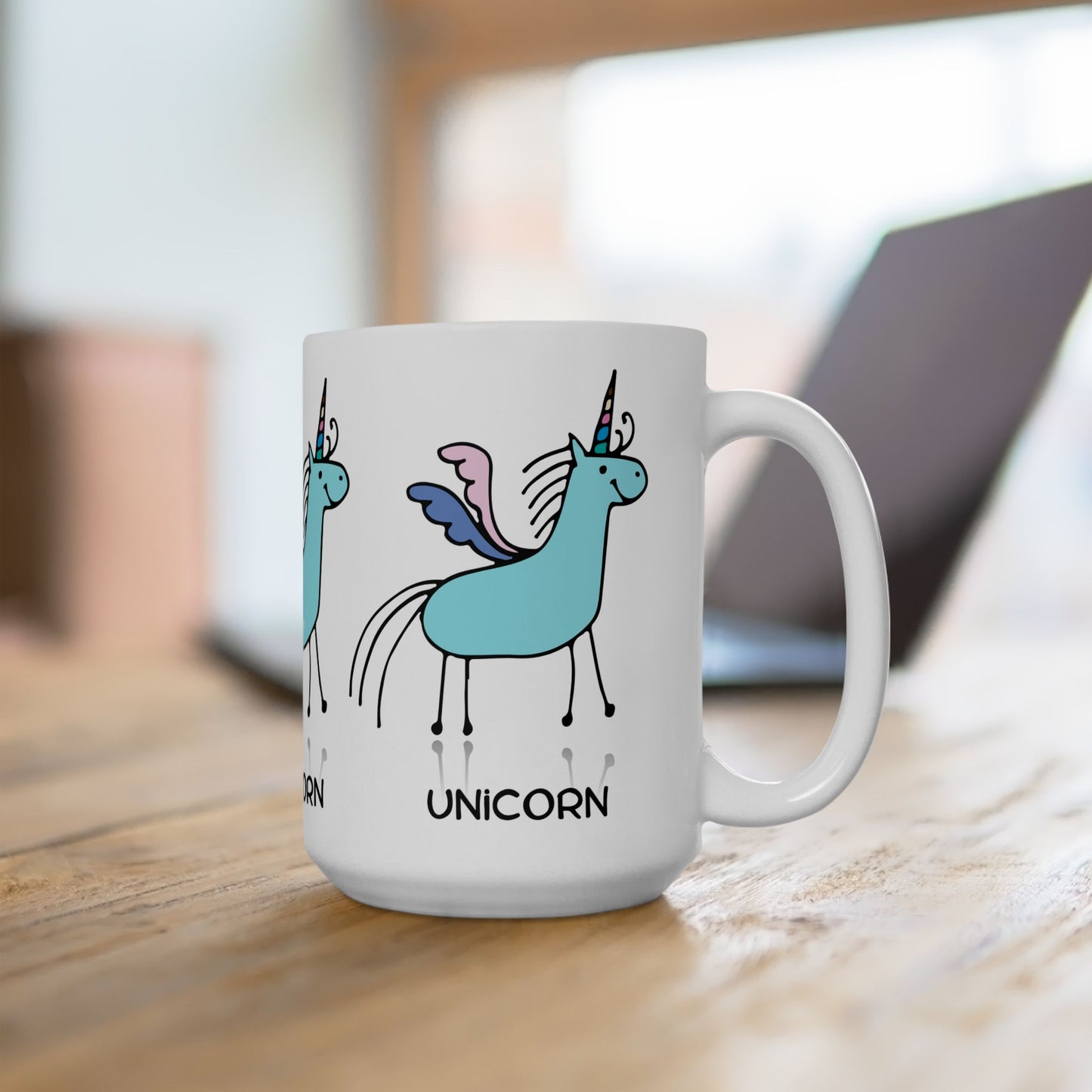 Whimsical Unicorn Ceramic Mug | Cute Gift for Kids and Unicorn Lovers | Perfect for Birthdays, Holidays, and Everyday