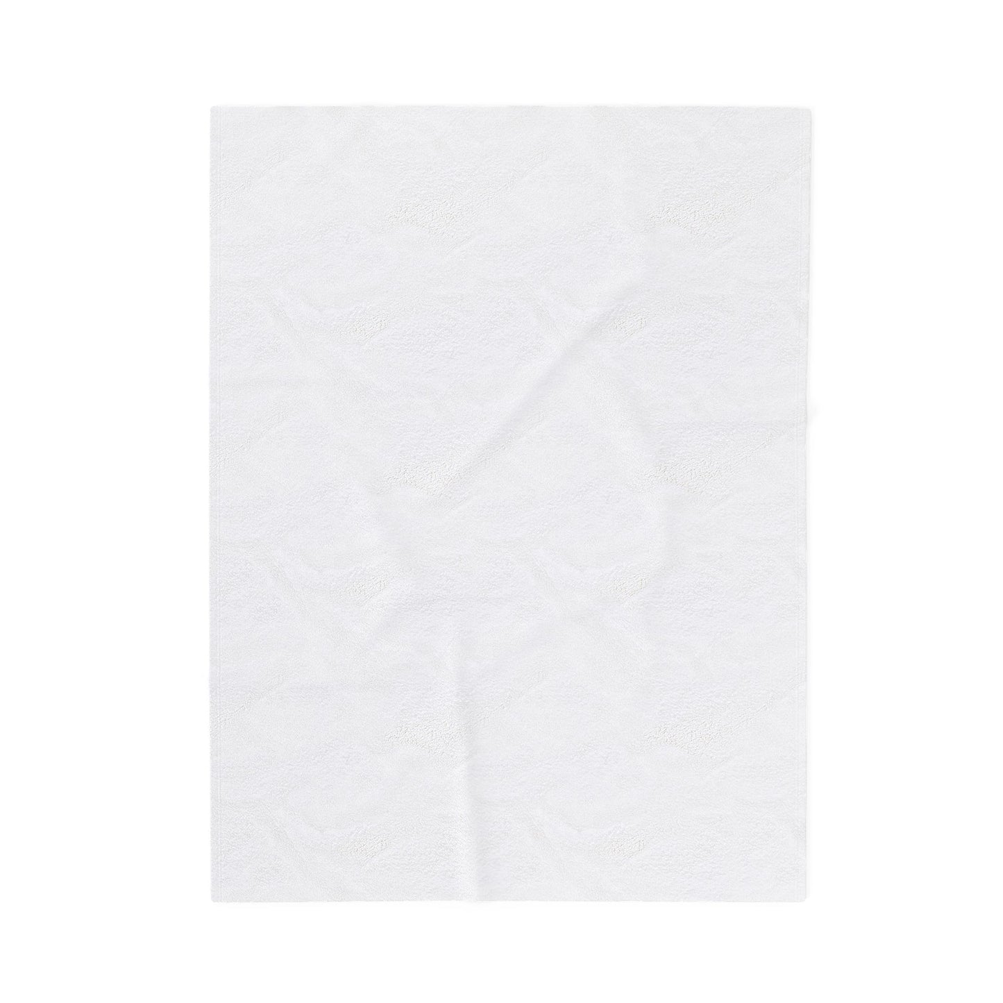 Luxe By Mimi Velvet Plush Blanket — Heart Drip Graphic Cozy Throw